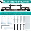 KLL Pull up Bar for Doorway, Multi-Grip Pull-up Bars for Home