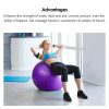 REEHUT Anti-Burst Core Exercise Ball w/Pump, Manual for Yoga