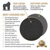 Premium Large Yoga Mat - 7' x 5' x 8mm Extra Thick, Ultra Comfortable
