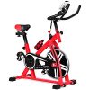 GYMAX Indoor Exercise Bike, Stationary Cycling Bike