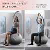Trideer Exercise Ball (45-85cm) Extra Thick Yoga Ball Chair