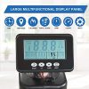 Magnetic Air Rowing Machine with 16-Level Resistance and LCD Monitor
