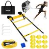 Speed Agility Training Set- Adjustable 12-Level Agility Ladder
