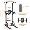Sportsroyals Power Tower Dip Station Pull Up Bar for Home