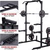 Mikolo Multi-Function Power Rack- Exercise Squat Stand Rack