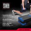 RBX Multi Level Platform Fitness Step Blue