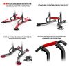 CEspace Home Pull Up Dip Stand Power Tower Adjustable