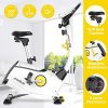 Exercise Bike, L NOW Indoor Cycling Bike, Belt Drive Stationary Bike