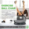Gaiam Balance Ball, Base, Resistance Band Kit