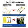 Jandays Agility Ladder Speed Training Exercise Equipment