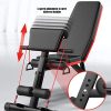 SUNUQ Adjustable Weight Bench Press, Foldable Workout Bench