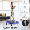 Toncur 2021 36" Mini Trampoline Fitness Foldable for Adults and Kids