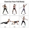 Resistance Bands 150LBS – Exercise Bands with Handles, Door Anchor & Ankle Straps for Muscle Training & Physical Therapy