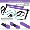 Flex Bands Fitness Pilates Stick Bar with Resistance Bands