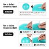 Trideer Pilates Ball, Barre Ball, Mini Exercise Ball, 9 Inch Small Bender Ball