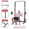 Body Champ Launch Bench Set with 2-Piece Power Rack