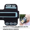 Water Resistant Sports Armband Running Pouch Key Holder