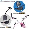 PLENY 3-in-1 Total Body Workout Exercise Bike w/ Backlit Monitor