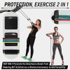 INTEY 13 PCS Resistance Bands with Handles Door Anchor