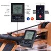 BATTIFE Water Rowing Machine with Bluetooth Monitor