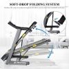 Treadmill Auto Incline Folding Treadmill Machine Home Electric