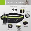 Running Belt,Water Resistant Runners Belt Fanny Pack for Women Men