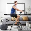 ATIVAFIT Indoor Cycling Bike Folding Magnetic Upright Bike