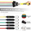 POWER GUIDANCE 18 Pcs Resistance Bands Set
