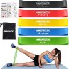 Panathletic Resistance Bands, Set of 5 Bands – 5 Different Resistance Levels