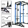 Mikolo Power Cage, 1000LBS Power Rack with LAT Pull Down
