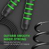 TINMARDA Jump Rope Tangle-Free Speed Skipping Rope Cable