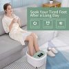 Foot Spa, Foot Bath Massager with Heat, Motorized Massage Rollers