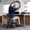Gaiam Classic Balance Ball Chair – Exercise Stability Yoga Ball