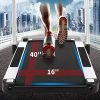 ANCHEER 2-in-1 Folding Treadmill – Compact Quiet Machine for Home, Office, and Workouts! 🏃‍♀️💼