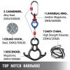Happybuy Aerial Yoga Hammock Kit,11YD9.2FT Yoga Swing Set
