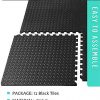 12 Tiles Interlocking Foam Gym Mats