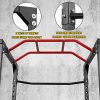 MaxKare Power Cage Rack 19-Level Adjustable with J-Hooks Heavy Duty
