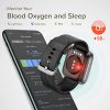 Fitness Tracker with Blood Oxygen Saturation &  Heart Rate Monitor