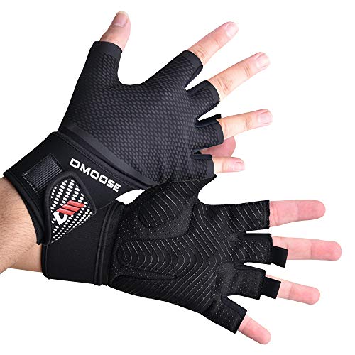 DMoose Weight Lifting Gloves for Deadlifts, Weightlifting