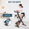 MaxKare Exercise Bike Stationary Folding Magnetic Exercise Machine