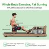Mr. Rudolf Water Rowing Machine with Bluetooth Monitor