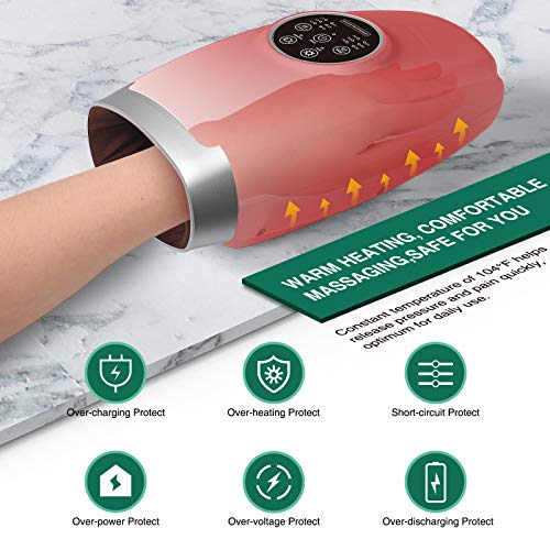Cunmiso Cordless Electric Hand Massager for Arthritis