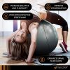 Exercise Ball | Stability Ball for Fitness, Yoga, Pilates, Pregnancy