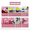 PROMIC Exercise Ball (65 cm) with Foot Pump, Professional Grade Anti Burst