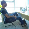 Mini Exercise Bike, AGM Digital Under Desk Bike Foot Cycle Arm