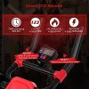 GYMAX Ab Machine, Abdominal Workout Equipment with LCD Monitor