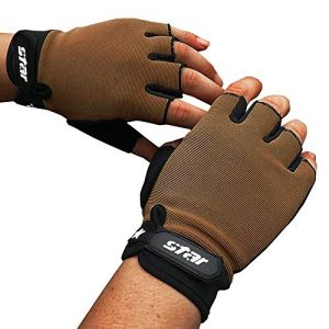 Workout Gloves Men with Wrist Support Camo Cotton Weight