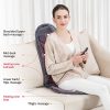 SNAILAX Vibration Massage Seat Cushion with Heat 6 Vibrating Motors