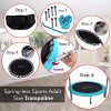 SereneLife Portable & Foldable Trampoline - 40" in-Home Mini Rebounder