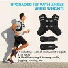 PACEARTH Weighted Vest with Ankle/Wrist Weights